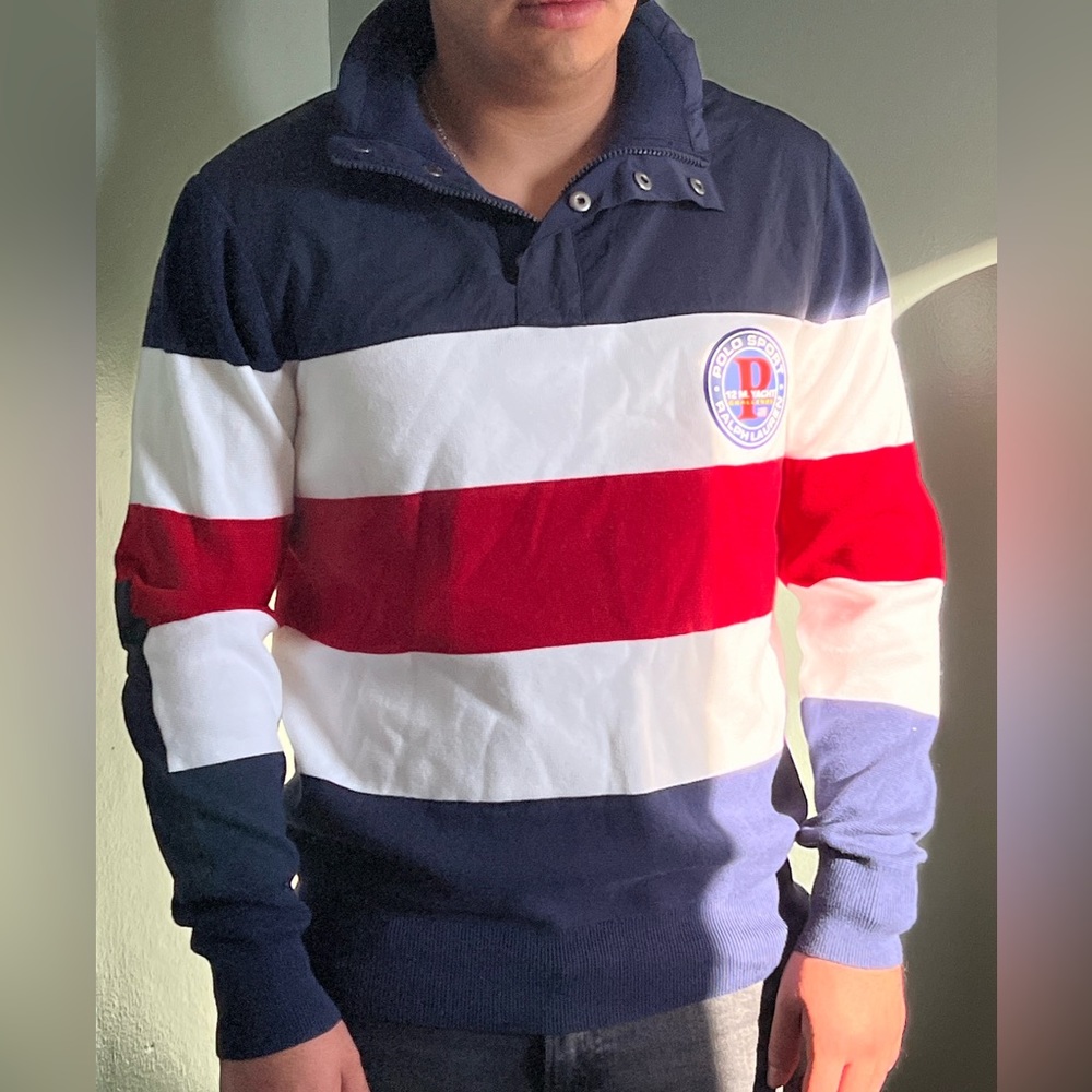 🌟SOLD🌟Vintage Ralph Lauren Cotton Sweater/ Jacket